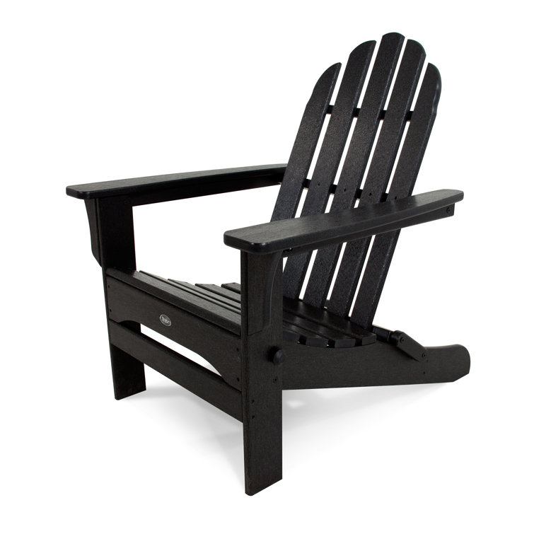 Trex Cape Cod Plastic Folding Adirondack Chair & Reviews Wayfair